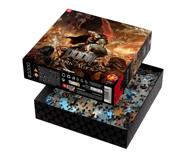 Good Loot Gaming Puzzle: Doom The Dark Ages Slayer's Rage 1000 element - 1331120 - zdjęcie 4